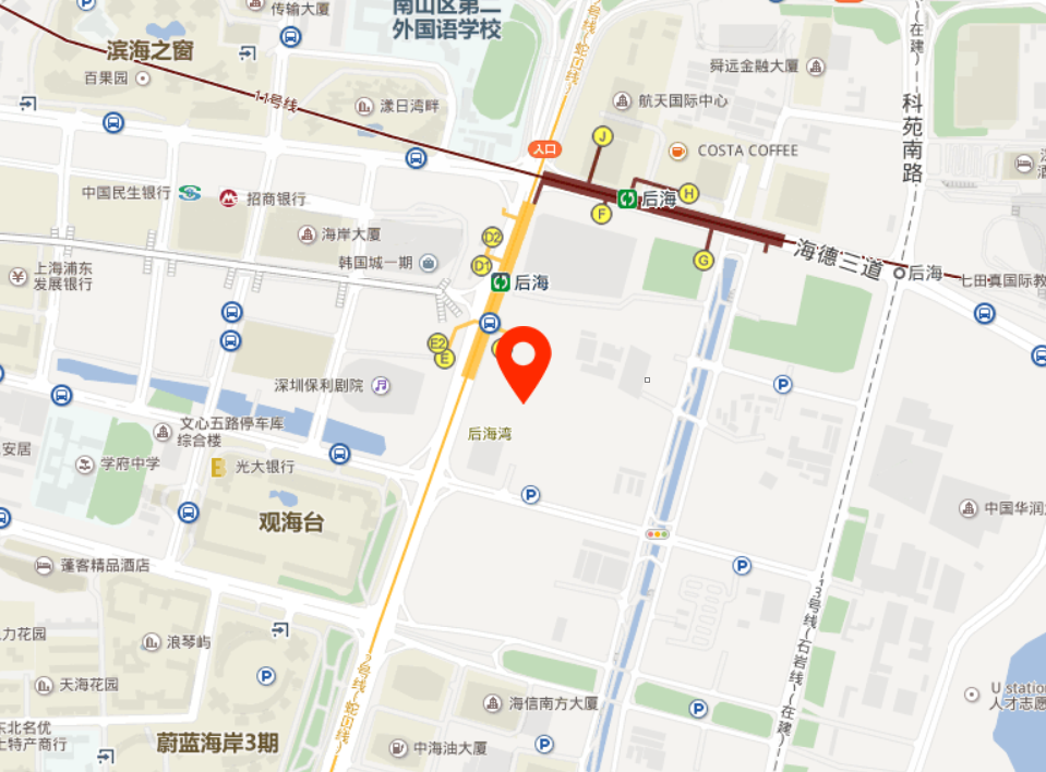 联想后海中心地图位置